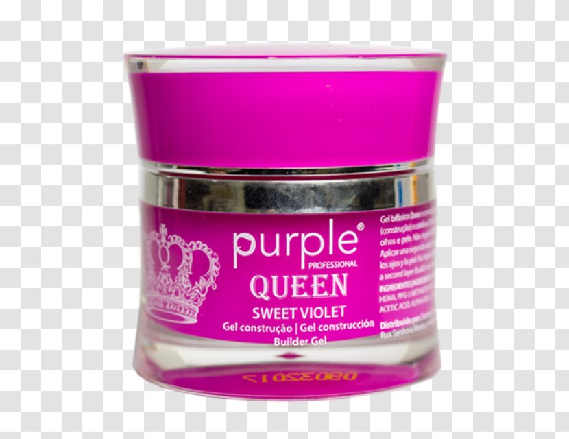 Queen Gel Purple Violet Glitter - Sage Transparent PNG
