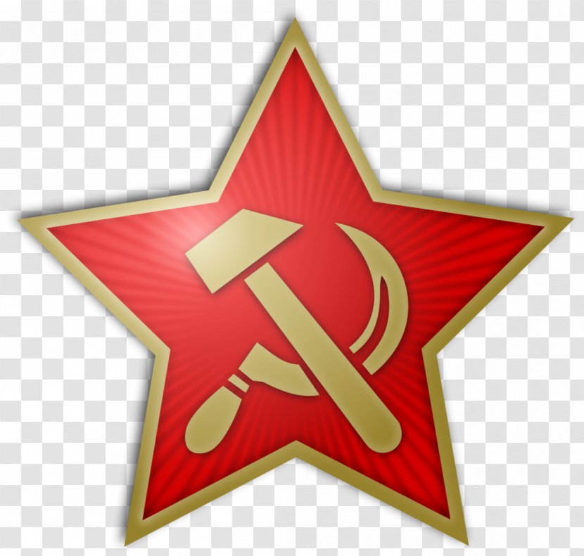 Soviet Union Communist Party Of Germany Communism Hammer And Sickle - Red Transparent PNG