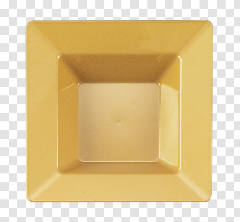 Bowl Tableware Disposable Plastic Spoon - Price - Square Gold Transparent PNG