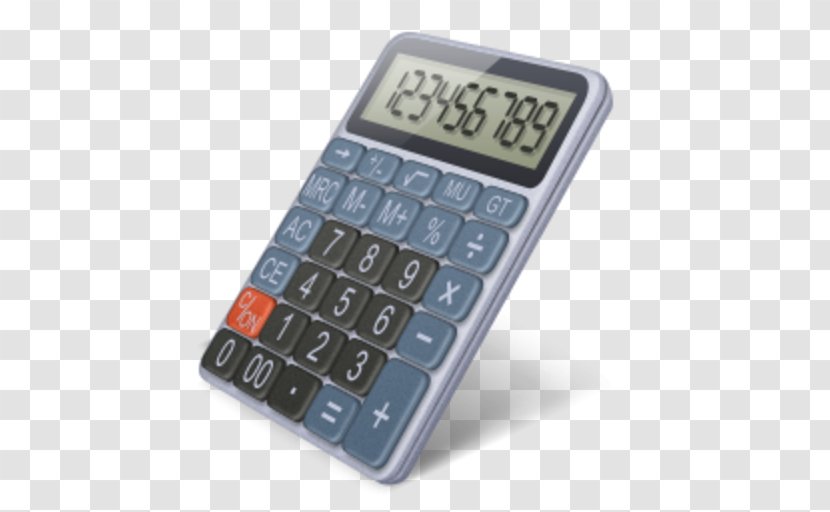 Calculator - Number - Gadget Office Supplies Transparent PNG