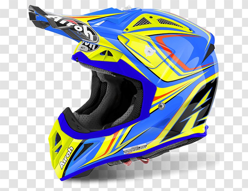 Motorcycle Helmets AIROH Suomy Kevlar - Motocross Transparent PNG