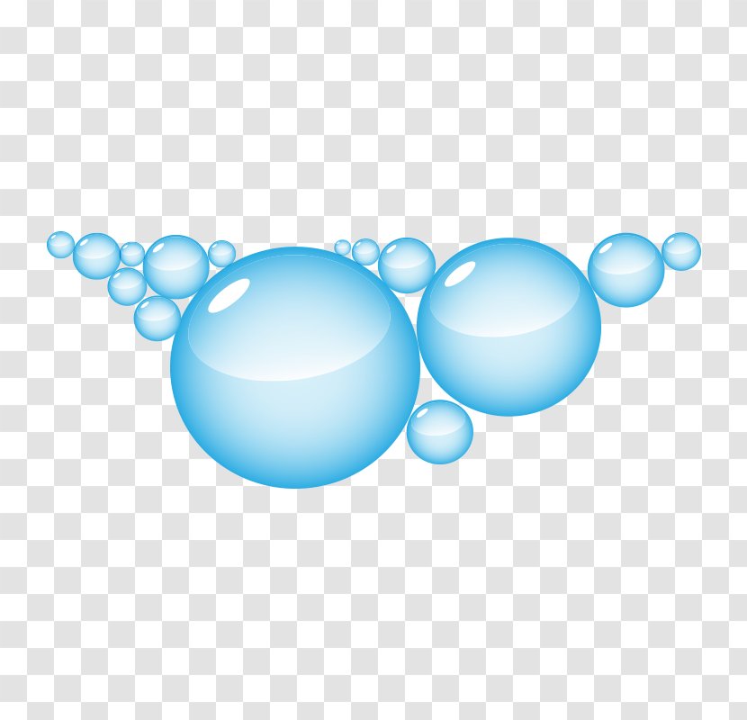 Drop Download Sphere - Azure - Drops Transparent PNG
