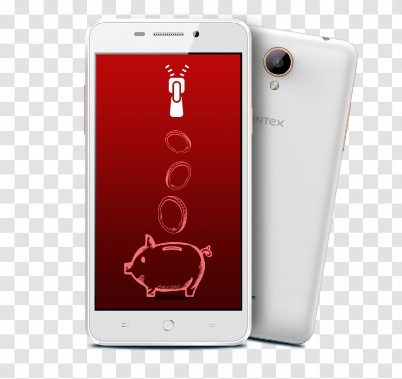 Feature Phone Smartphone Intex Aqua A4 4G Smart World - Screen Protectors Transparent PNG