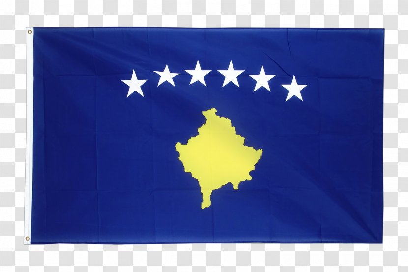Flag Of Kosovo Albania The Isle Man - Blue Transparent PNG