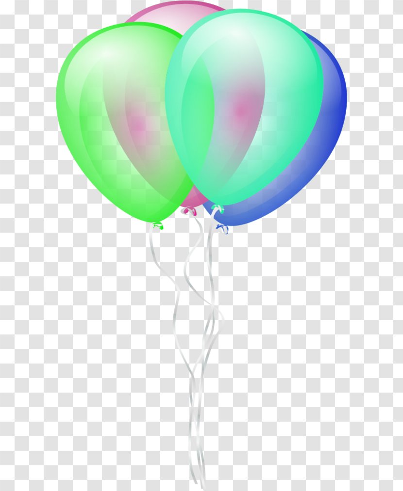 Balloon Party Clip Art - Royaltyfree - People Partying Clipart Transparent PNG