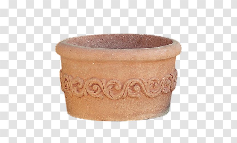 Ceramic Pottery Flowerpot Artifact - CILINDRO Transparent PNG