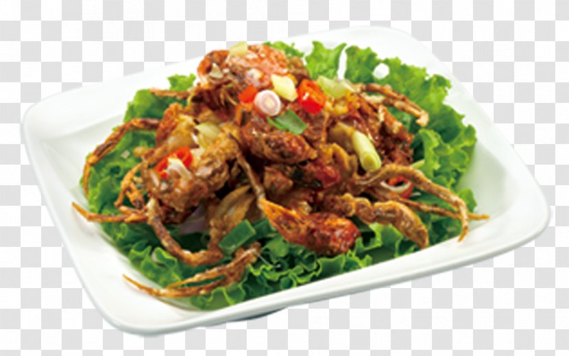 Thai Cuisine Vegetarian Karedok Fried Fish Cooking - Asian Food - Steamed Hairy Crabs Transparent PNG