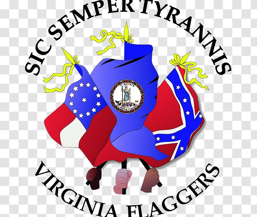 Confederate States Of America Washington County, Virginia Flaggers Clip Art Logo - Fictional Character Transparent PNG