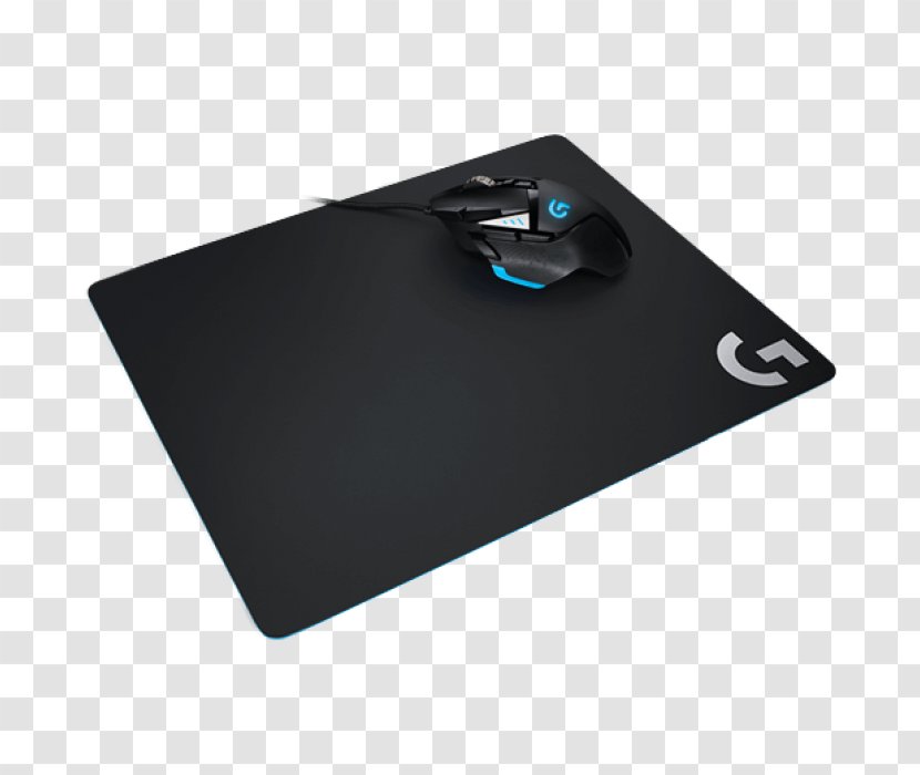 Computer Mouse Gaming Pad Logitech G240 Fabric Black Keyboard Mats - Accessory Transparent PNG