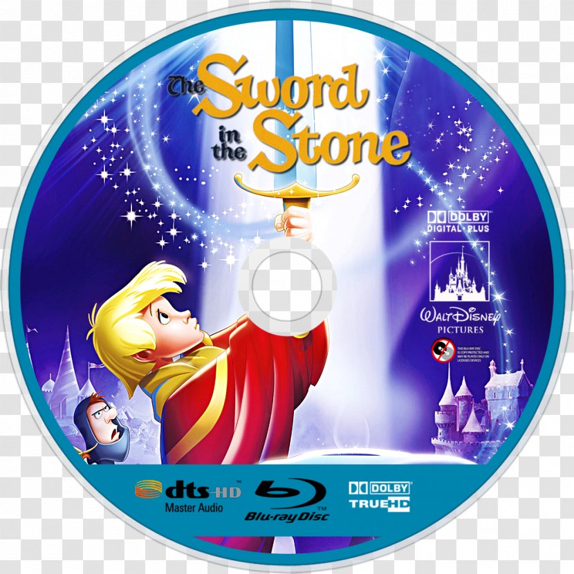 DVD Blu-ray Disc The Walt Disney Company Compact Sword - Animated Film - In Stone Transparent PNG