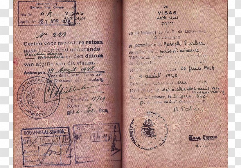 Passport - Document - Text Transparent PNG
