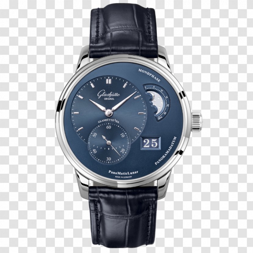 Glashütte Original Watch Movement Clock - Luxury Goods - Mens Transparent PNG