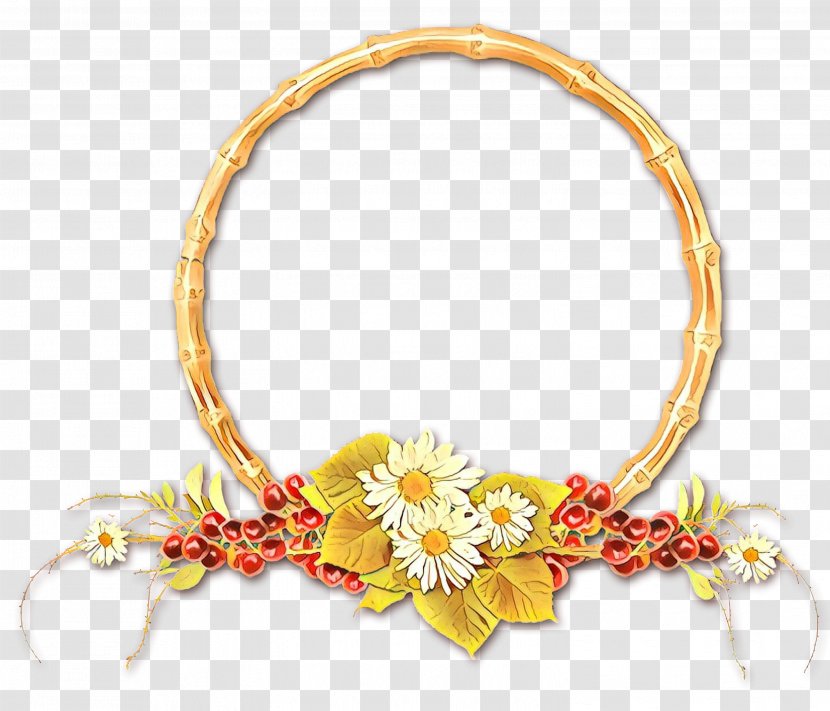 Fashion Accessory Yellow Hair Headpiece Jewellery - Flower Plant Transparent PNG