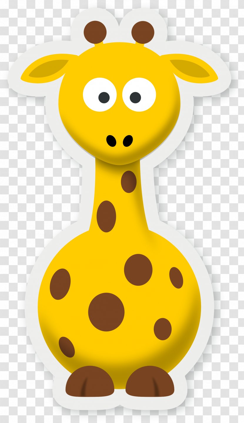 Giraffe Cartoon Clip Art - Gift - Giraffes Pictures Transparent PNG