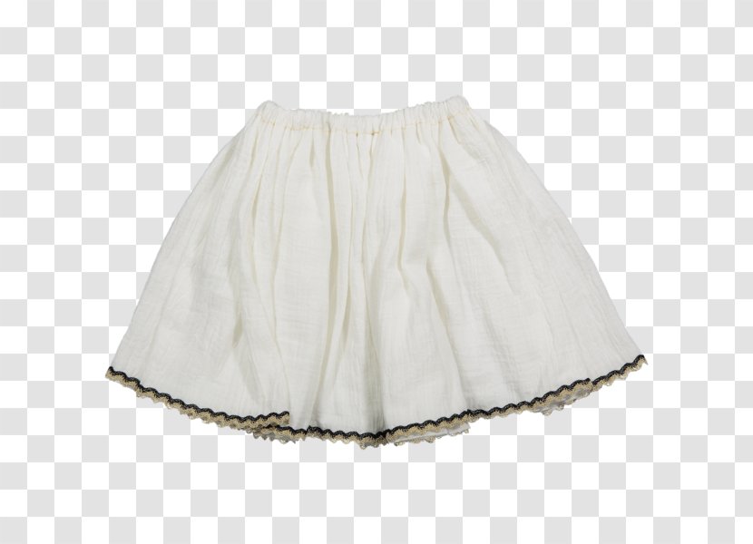 Skirt Dress - Day - White Gauze Transparent PNG