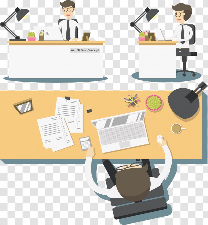 Office Desk - Technology - Work Day Transparent PNG