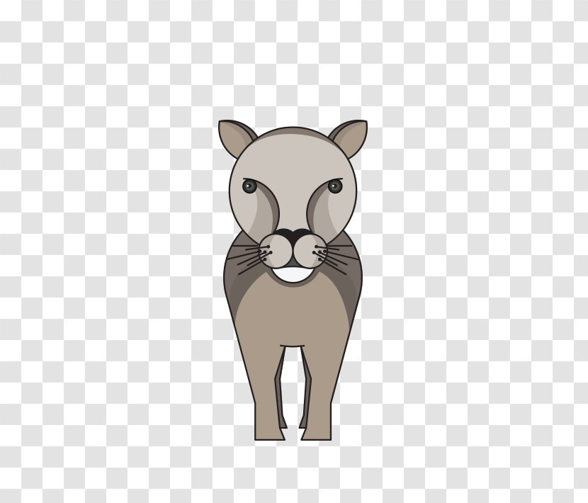 Lion Cougar Whiskers Zoo Cat - Tail - Small To Medium Sized Cats Transparent PNG