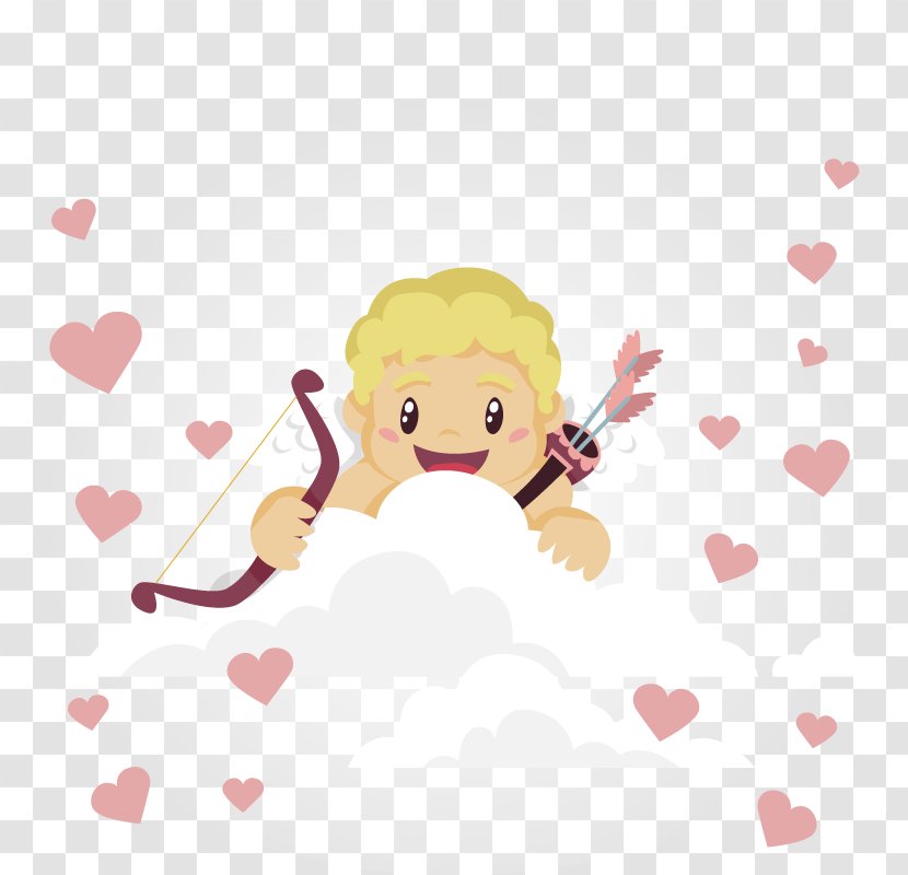 Cupid Love - Heart - Angel Transparent PNG
