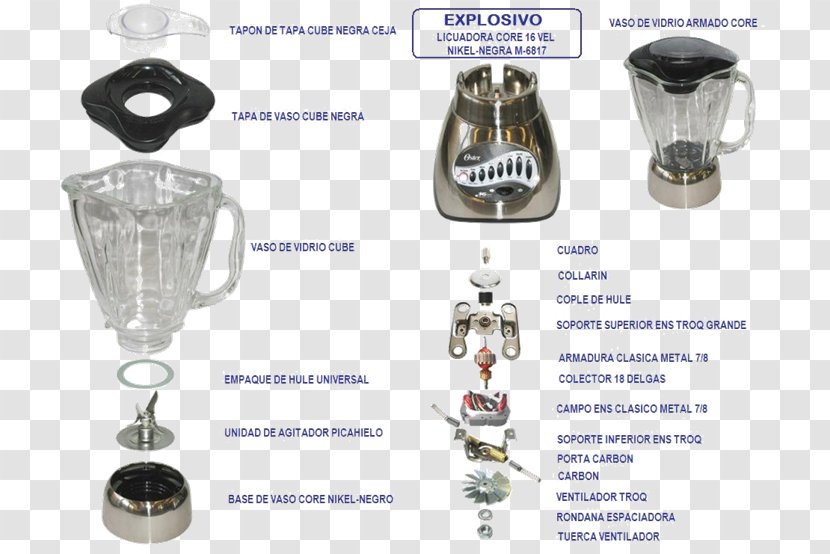 Blender John Oster Manufacturing Company Osterizer Sunbeam Products Glass - Coffeemaker Transparent PNG