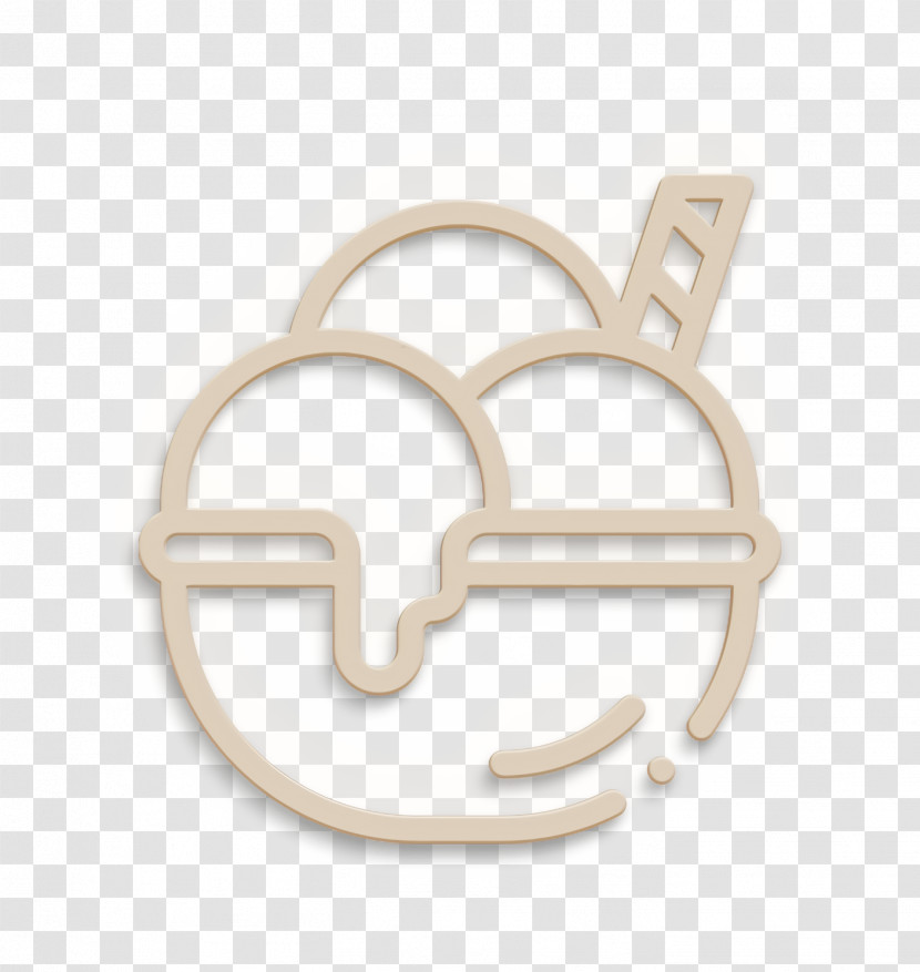 Ice Cream Icon Dessert Icon Summer Food And Drinks Icon Transparent PNG