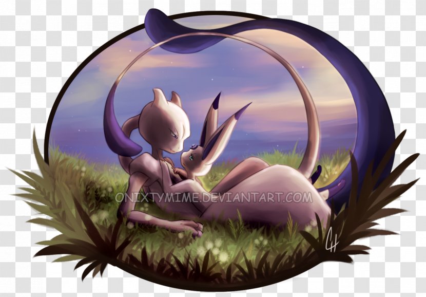 Pokémon Mewtwo Facebook DeviantArt Organism - Lovely Grass Transparent PNG