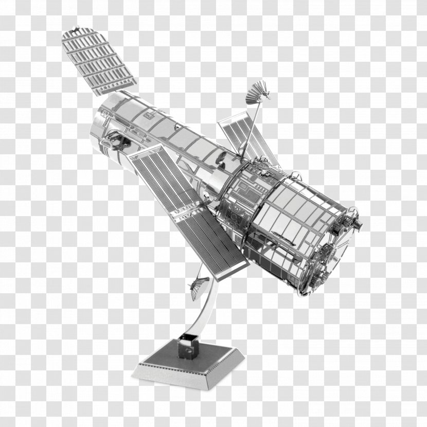 Hubble Space Telescope Low Earth Orbit Shuttle Discovery Metal Transparent PNG