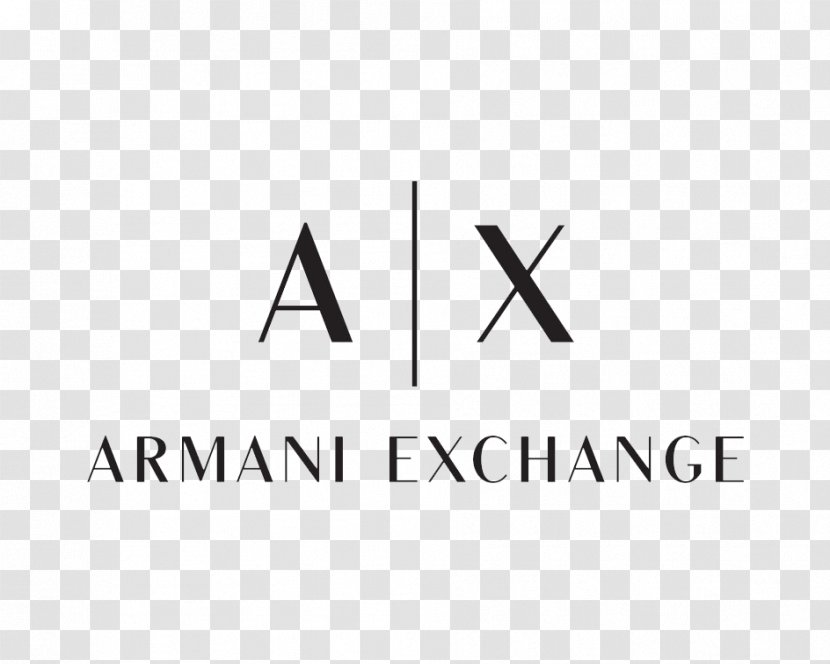 A|X Armani Exchange Fashion A/X Roppongi - Diagram - Logo Transparent PNG