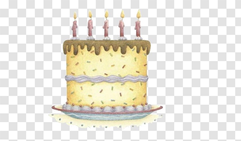 Birthday Cake Torte Greeting Card Wish - Icing Transparent PNG