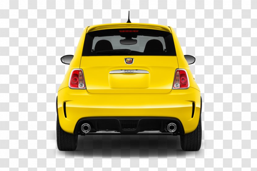 Fiat 500 Abarth Car Automobiles - Yellow - L Transparent PNG