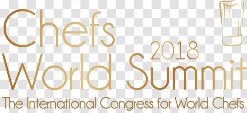 Chefs World Summit Logo Brand - Kiss Gold Transparent PNG