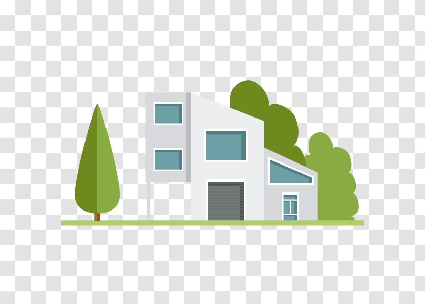 House Building Clip Art - Scalable Vector Graphics - Painted Gray Transparent PNG