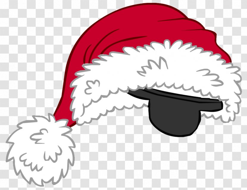 Bonnet Hat Club Penguin Santa Claus Christmas - Tree - Papaya Transparent PNG