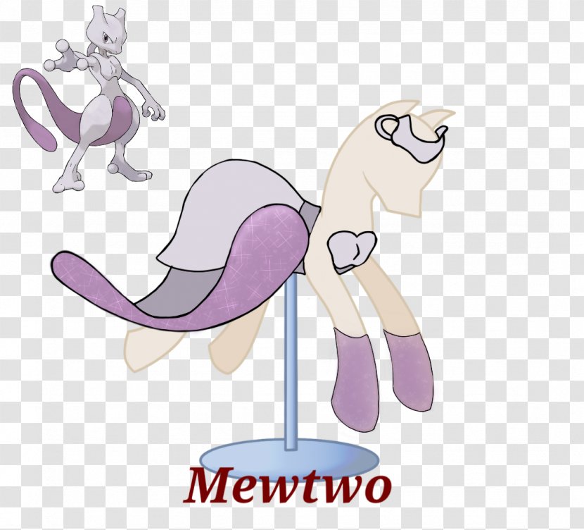 Mewtwo Horse Clip Art Illustration Pokémon - Flower Transparent PNG