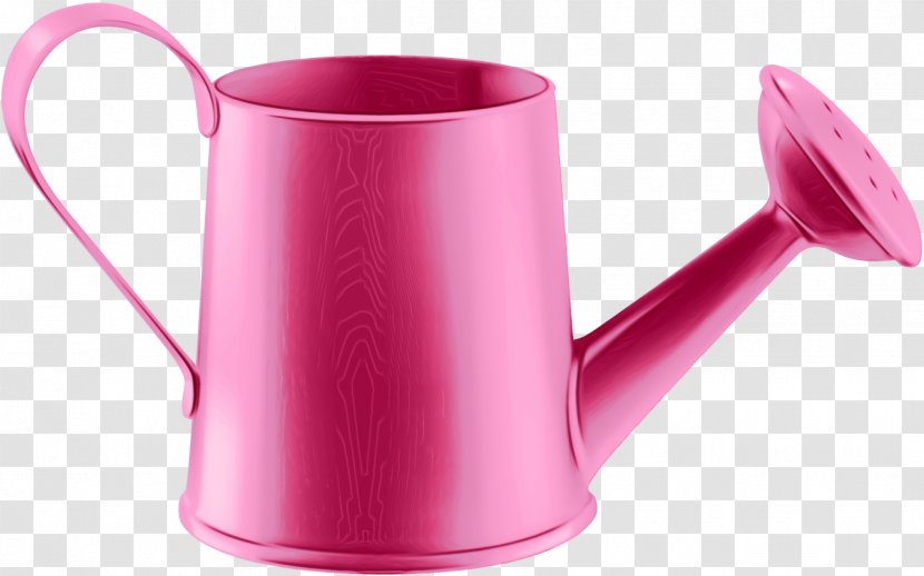 Watering Can Pink Purple Violet Magenta - Plastic Material Property Transparent PNG
