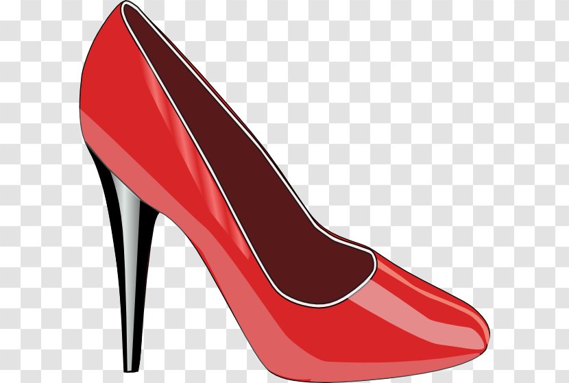 Shoe Sneakers High-heeled Footwear Clip Art - Cartoon Shoes Transparent PNG