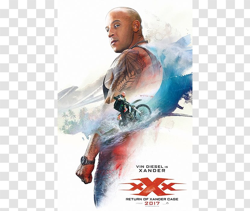 XXx: Return Of Xander Cage Vin Diesel Action Film - D J Caruso Transparent PNG