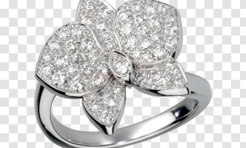 Ring Carat Cartier Diamond Brilliant - Body Jewelry Transparent PNG