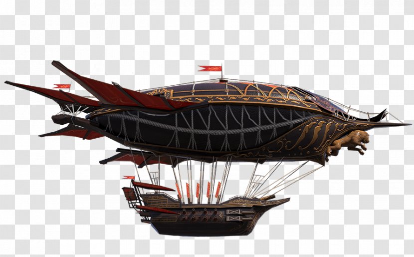 Guns Of Glory The Three Musketeers Airship Monarch - Galley Transparent PNG