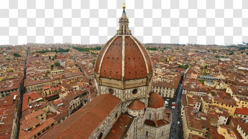 Florence Cathedral Giottos Campanile Renaissance Dome - Medieval Architecture - Florence, Italy, Seven Transparent PNG