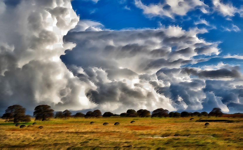Sky Cloud Horizon Cumulus Landscape - Meadow Transparent PNG