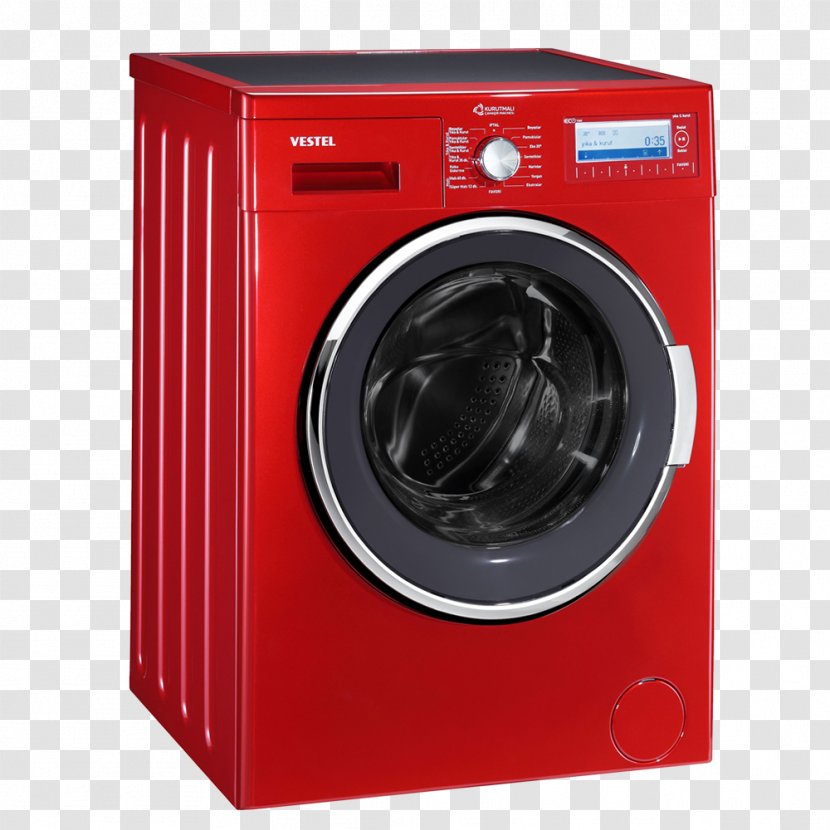 Washing Machines Vestel Dishwasher Arçelik Clothes Dryer - Major Appliance - Refrigerator Transparent PNG