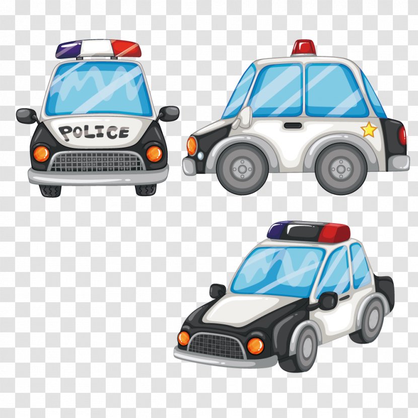 Police Car Royalty-free Officer - Automotive Design - Vector Transparent PNG