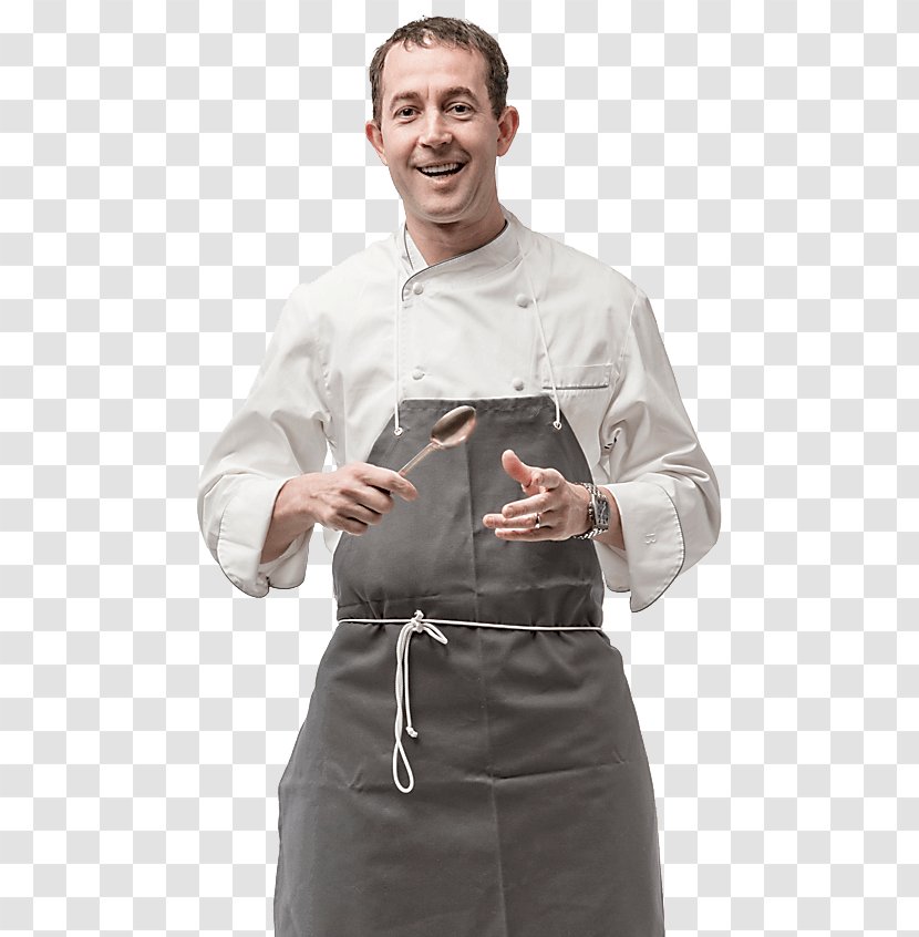 Chef's Uniform T-shirt Apron Cooking - Clothing - Catering Chef Transparent PNG