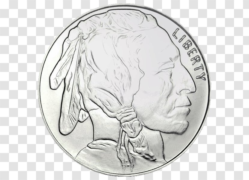 Coin Silver Bullion Perth Mint American Buffalo - Fictional Character Transparent PNG