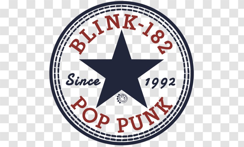 Blink-182 Converse Punk Rock Pin Badges - Cartoon - Band Transparent PNG