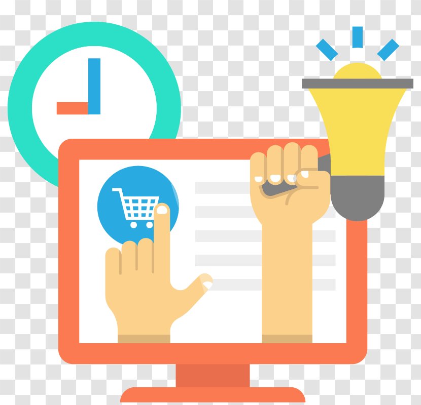 E-commerce Online Shopping Business PrestaShop - Hand Transparent PNG