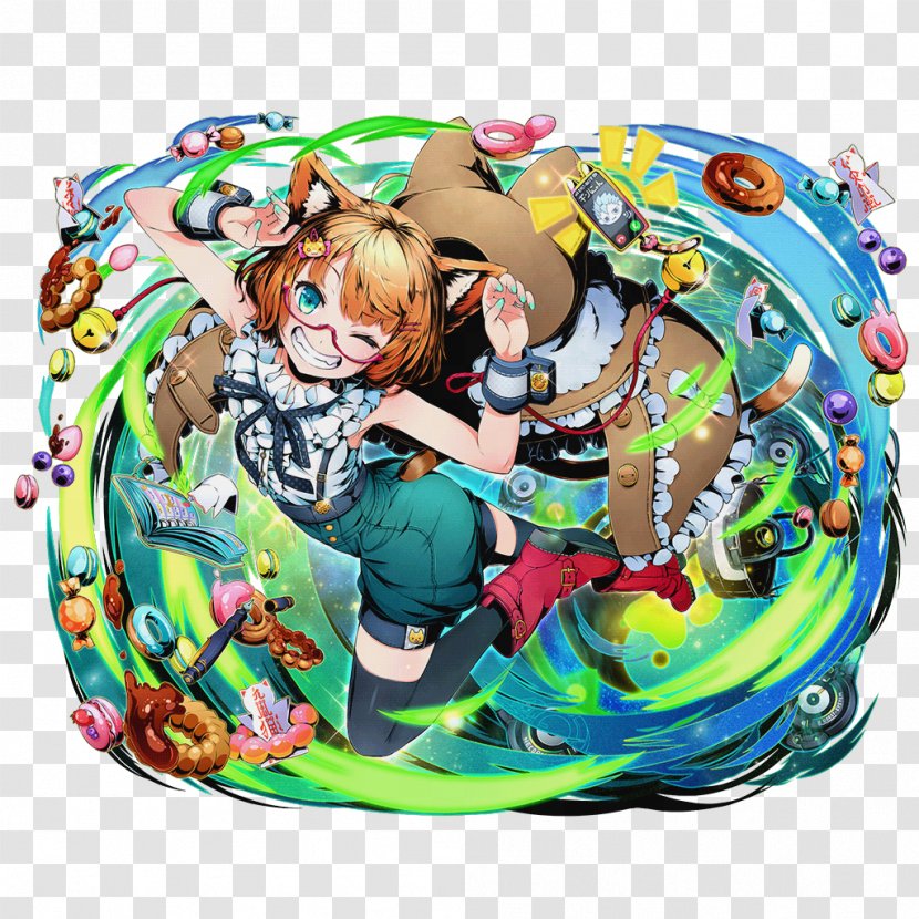 Divine Gate Puzzle & Dragons Cat Game Secretary - Frame - Heart Transparent PNG