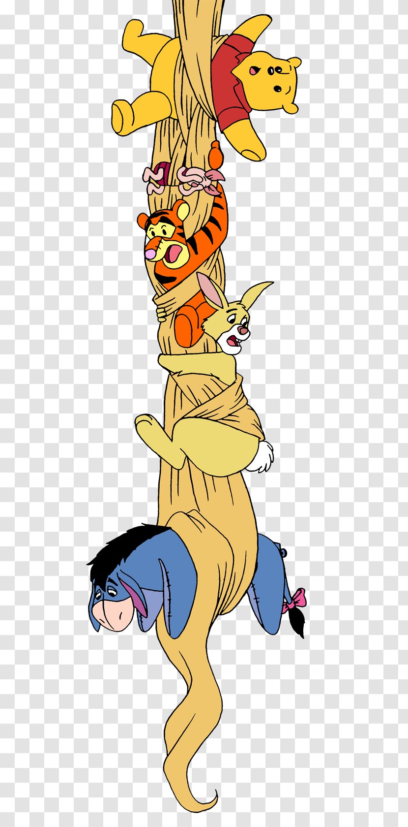 Winnie The Pooh And Friends Tangled Walt Disney Company Transparent PNG