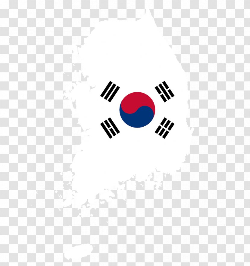 Flag Of South Korea United States Zazzle - Map Transparent PNG