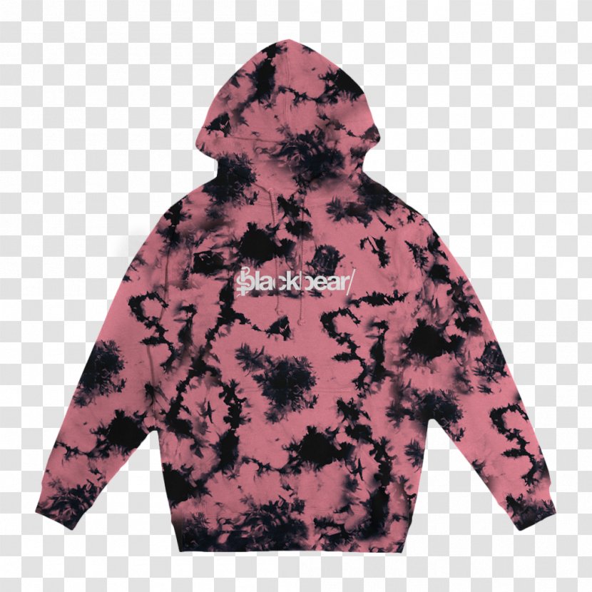 Hoodie T-shirt Tie-dye Dyeing - Hood Transparent PNG